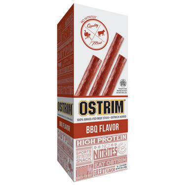 BBQ Grass-Fed Beef & Ostrich, 10 Sticks